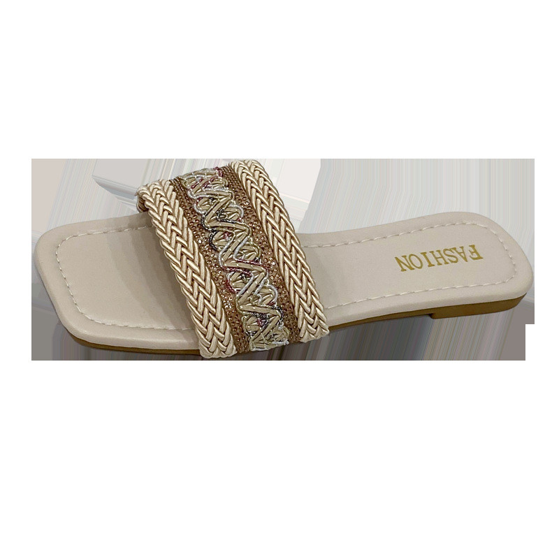รองเท้าแตะผู้หญิงขนาดใหญ่ด้านล่างรองเท้าแตะลําลอง Flip-Flops