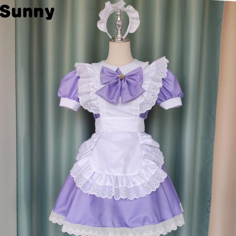 Sunny Deer Eye CirclecosJapanese Style Female Lolita XiaomeiyancosplayCute Sister Dress Small round Maid Costume