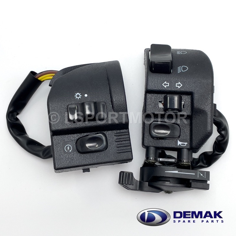 ชุดสวิตช์มือจับ DEMAK DVS110 (LEFT+ขวา) OE DEMAK DVS 110