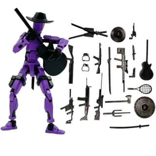 ใหม่ Lucky 13 3D การพิมพ์รุ่น Movable รูป Royal armor Warriors Dummy 13 Action Figure หุ่นยนต์ 13 ของเล่นประกอบรุ่นเด็กของขวัญ