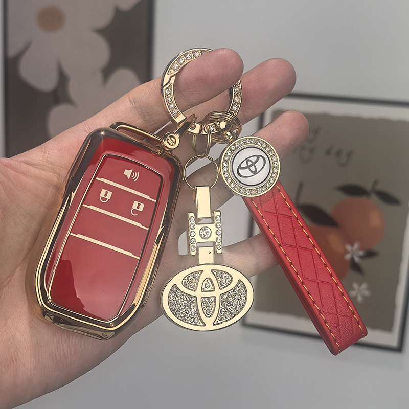 Toyota ดัดแปลงรถ Remote Key Case ผู้ถือพวงกุญแจสําหรับ Toyota Vios/ Yaris/Vitz/Commuter/Vigo/Innova/Fortuner Toyota พับ Key Cover ราคา ถูกที่สุด ดีลบีเคเค แกลเลอรีภาพที่ 8