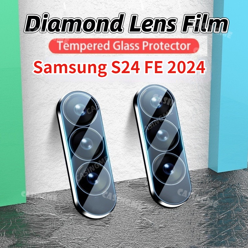 Samsung S24 FE 2024 3Dกล้องเลนส์ProtectorสําหรับSamsung Galaxy S24FE S24 24S FE S24 Plus SamsungS24F