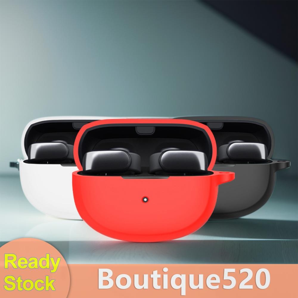 เคสซิลิโคนกันกระแทกพร้อมคาราบิเนอร์สําหรับ Bose Ultra Open Earbuds [boutique520.th]