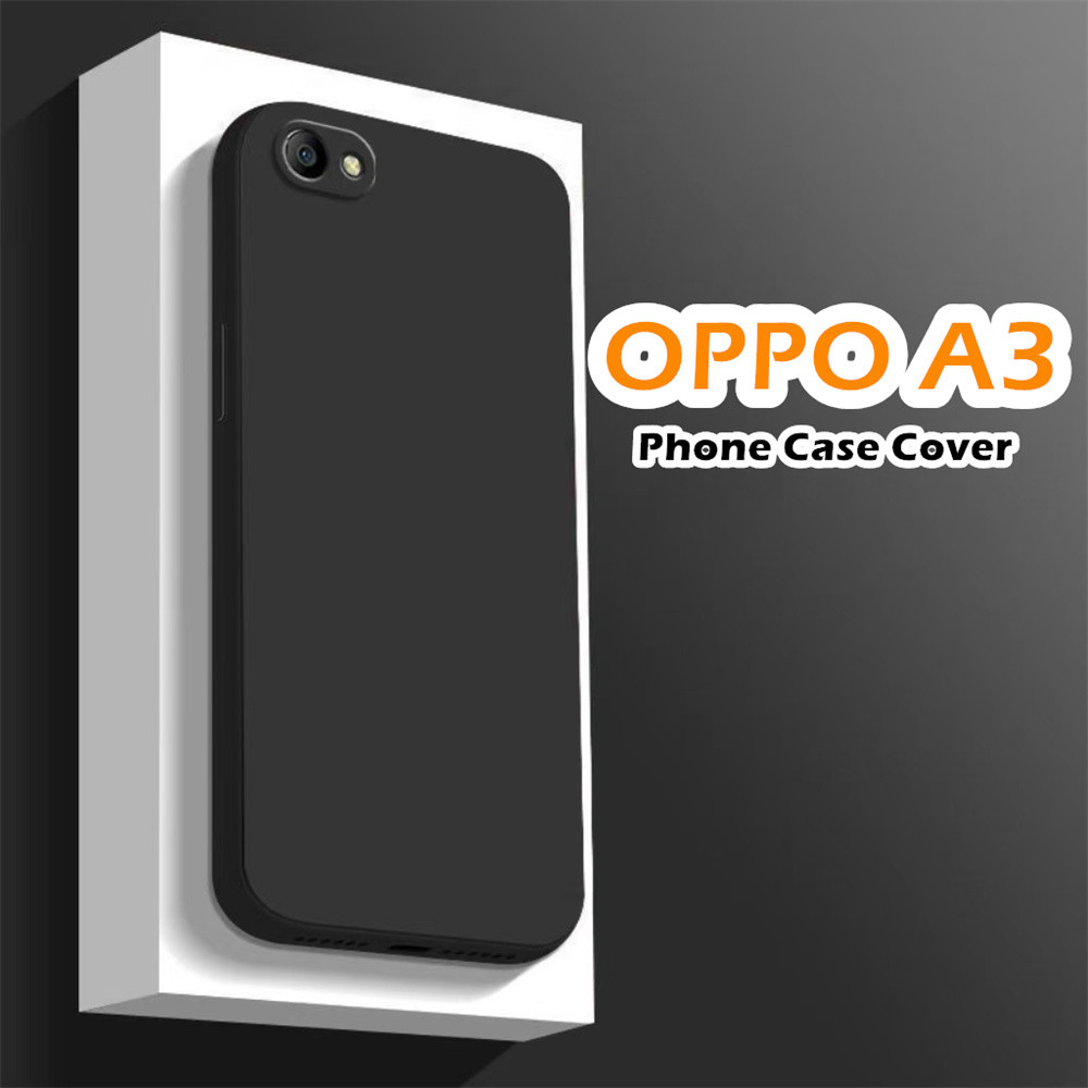 สําหรับ OPPO A3 เคสซิลิโคนคลุมทั้งหมดคลาสสิกสีทึบเปิดที่แม่นยําเคสโทรศัพท์ Live-action