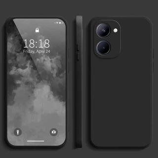 เคส Vivo Y18 Y03 สีทึบ Vivo Y03 Y18 เคสซิลิโคนป้องกันการตกสีธรรมดาเรียบง่าย YT