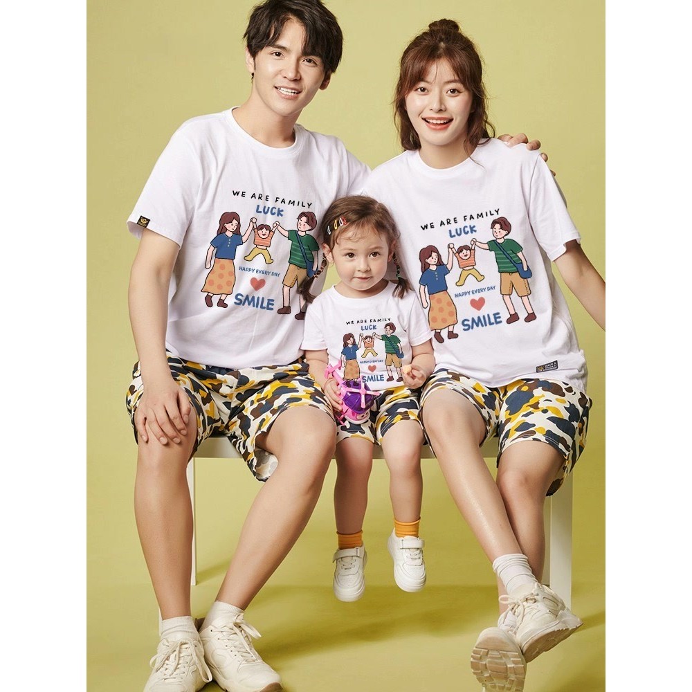 🔥พร้อมส่ง&COD🔥RINA STUDIO เสื้อพ่อลูกลายการ์ตูน