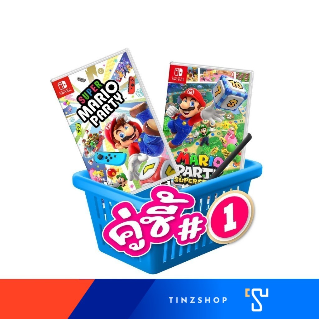 Tinzshop เกมนินเทนโด้ คู่ซี้ Nintendo Switch Game : เกมจับคู่ เลือกเกม >> Mario Pokemon Zelda Kirby FC