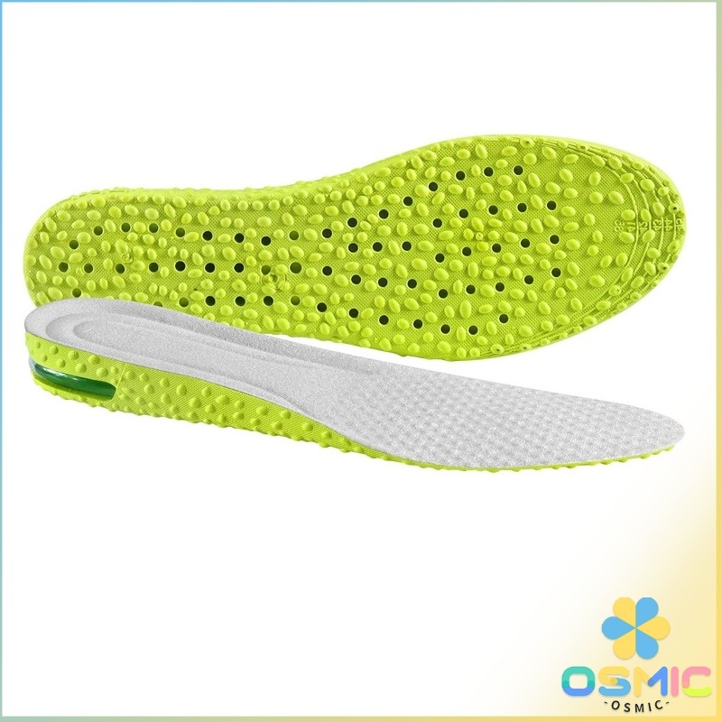 MIC แผ่นเสริมส้นรองเท้า ระบายอากาศ เพิ่มส่วนสูง 1.5cm 2.5cm 3.5cm Heightened insole