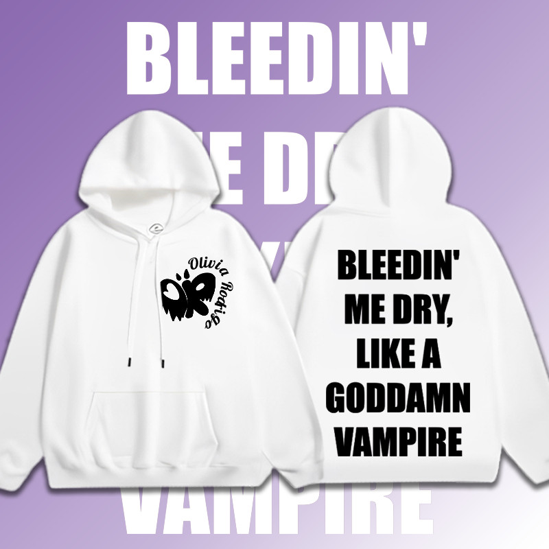 2024 ใหม่ Hoodie " ❤Olivia Rodrigo " ผ้าCotton 100% ผ้าผ้ฝ้าย เสื้อฮู้ดแขนยาว ออกทริป เล่นกีฬาได้ ใส