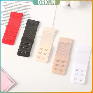 Orkun ตะขอปรับขยายเสื้อชั้นใน(รุ่นมียางยืด) ยืดได้ ตะขอขยายเสื้อใน Elastic Bra Extender