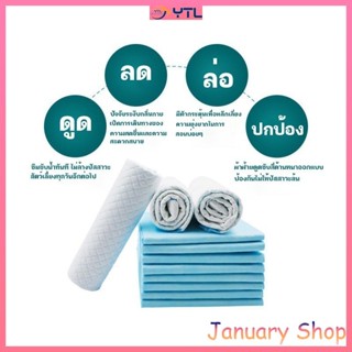YTL【พร้อมส่ง】แผ่นรองฉี่สุนัข แผ่นรองฉี่ ต่อต้านแบคทีเรีย ซึม…