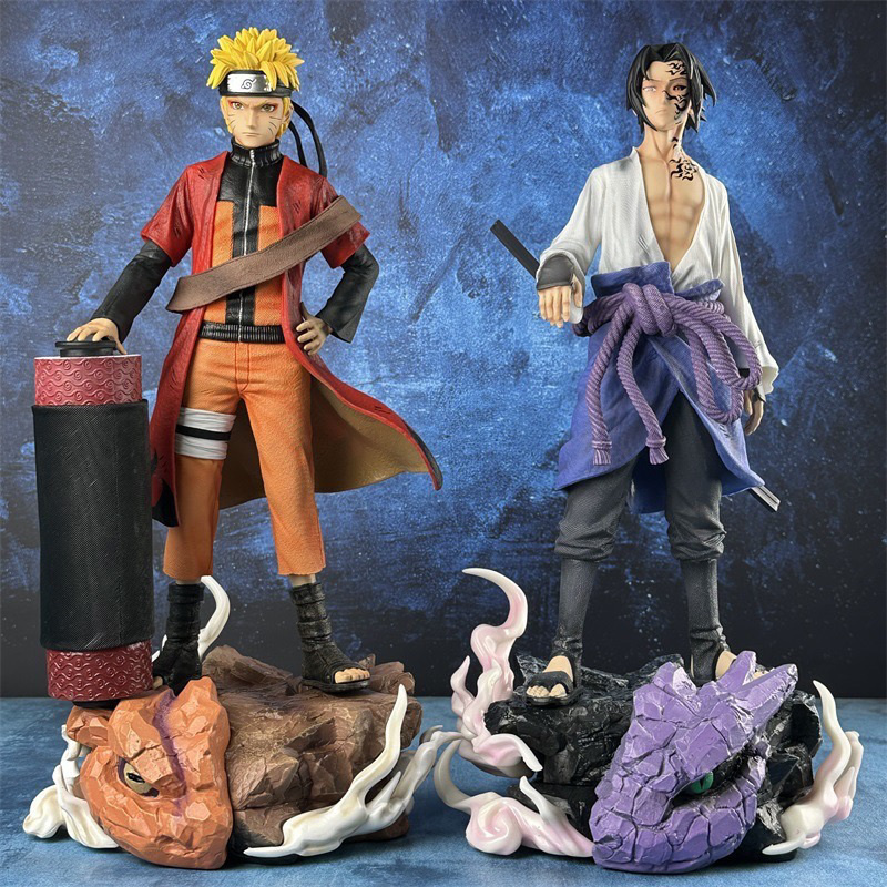 นารูโตะ GK รูป Terrace Society Naruto Sasuke อะนิเมะรูปปั้นเครื่องประดับ