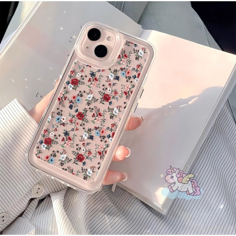 HPน่ารักดอกไม้ใสสําหรับOPPO A3xล่าสุดA3 A60 Reno 12 11 Pro 5G 12F 11F Realme C61 C63 C65 A9 A5 2020 