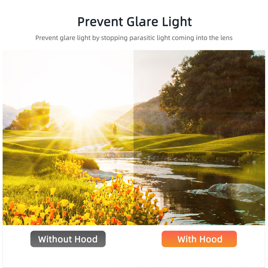 เลนส์ยามกล้อง Sun Hood สําหรับ DJI NEO, เลนส์ฮูด Gimbal ป้องกัน, เลนส์ป้องกันแสงสะท้อนอุปกรณ์เสริมฝาครอบดวงอาทิตย์