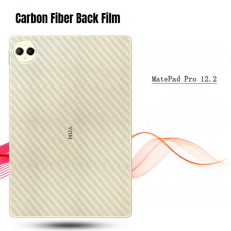 ฟิล์มคาร์บอนไฟเบอร์สําหรับ Huawei Matepad 12X Air 12 pro 12.2 2024 ฟิล์มด้านหลังสําหรับ Huawei Matepad pro 13.2 12.6 11 10.8 SE 11 10.4 11.5"S