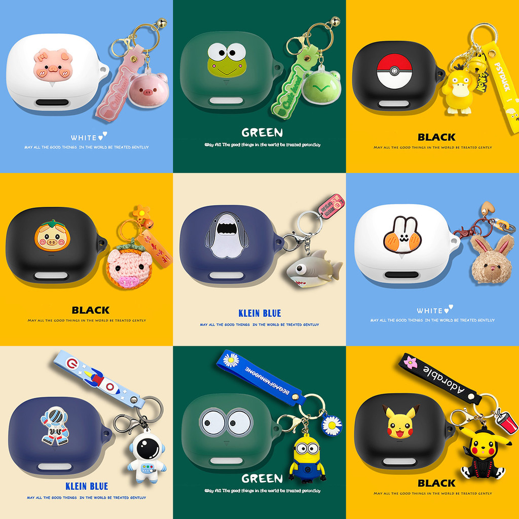 Case for Anker Soundcore Liberty 5 ANC Protective Silicone Soundcore Liberty5 Cute Cartoon Covers Wi