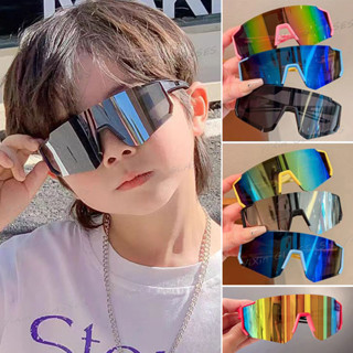 เด็กสแควร์ขี่จักรยานแว่นกันแดดส่วนบุคคลชายหญิงกรอบใหญ่กีฬาแว…