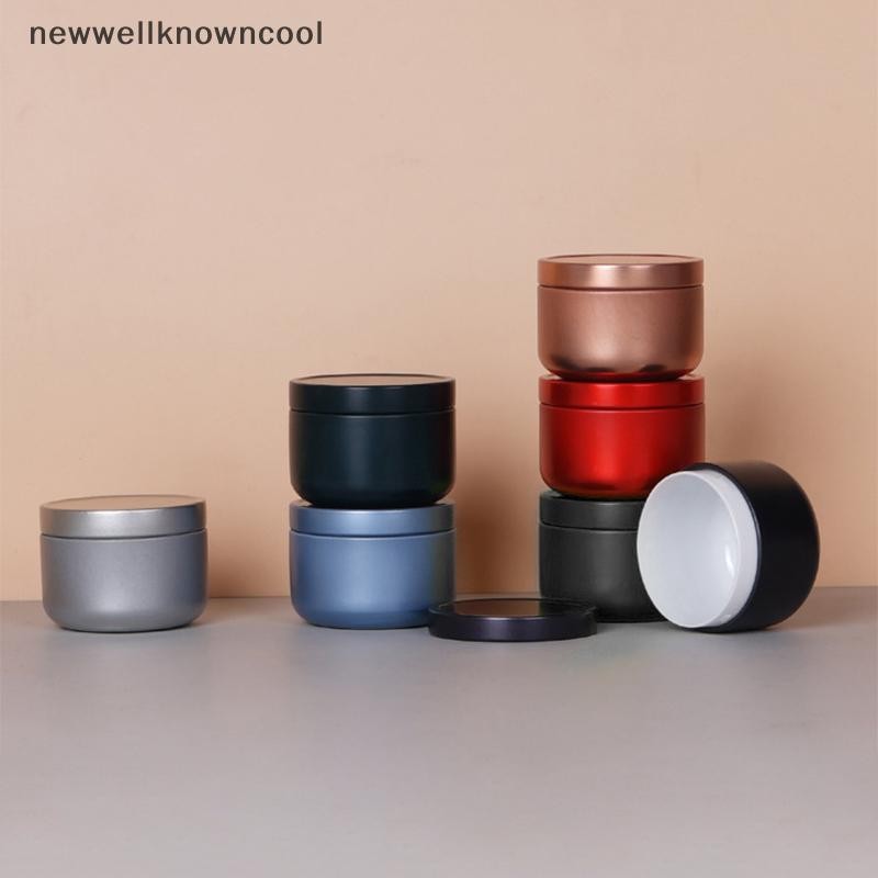 ใหม่wellknowncool ชากล่องปิดผนึกชาบรรจุภัณฑ์ Jar เหล็กกลม Tinplate Frosted ชาคอนเทนเนอร์ Vintage ชากล่องเครื่องประดับ Candy ขนาดเล็กสามารถ AAD
