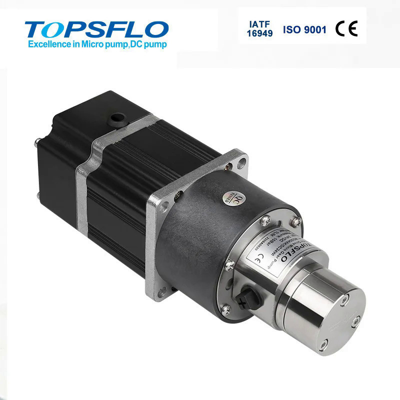 Magnetic Drive Micro DC Gear Pump (DC brushless motor, controller build-in) Water Pump 24V Fluid Pum