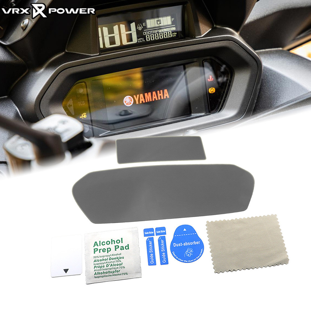 สําหรับ YAMAHA XMAX300 2023-2024 Speedometer ฟิล์มป้องกันรถจักรยานยนต์ TPU Dashboard หน้าจอป้องกันฟิล์ม