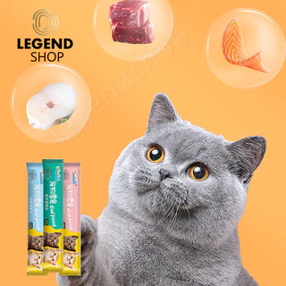 10ชิ้น รสชาติ ขนมแมว อาหารแมว ขนมแมวเลีย​ 15g มี 3 แมวเลีย อาหารแมวเลีย ขนมทาสแมว แสนอร่อย รสชาติอร่อยถูกใจน้องแมว