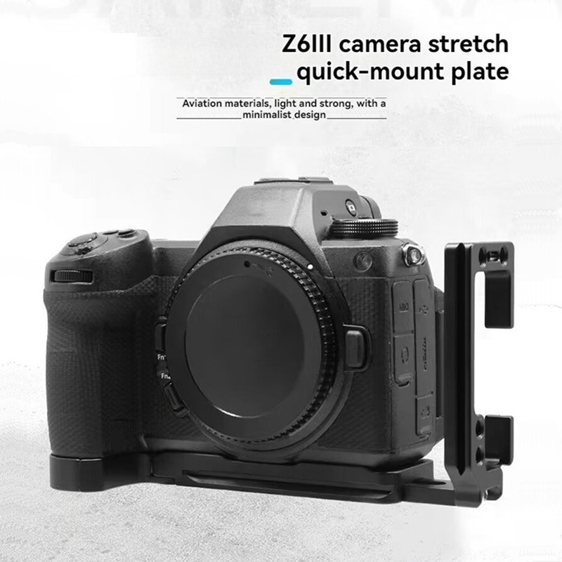 Quick Release L แผ่นผู้ถือ Hand Grip สําหรับ Z6III กล้อง Quick Release Board อุปกรณ์เสริมกล้อง hzsxjdza.th