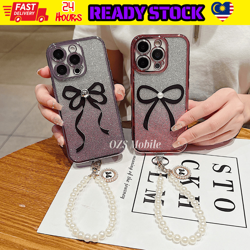 Realme 2 Pro 5 5i 5s 6i 14x C3 C12 C15 C35 C51 C53 C55 C63 C65 C67 C75 C75x fon sarung reben rantai 