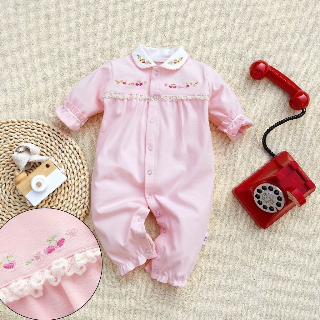 ชุดรอมเปอร์เด็ก แขนยาว ขายาว บอดี้สูทเด็กอ่อน เสื้อผ้าเด็กอ่อน พร้อมส่งจากไทย - รูปที่ 7