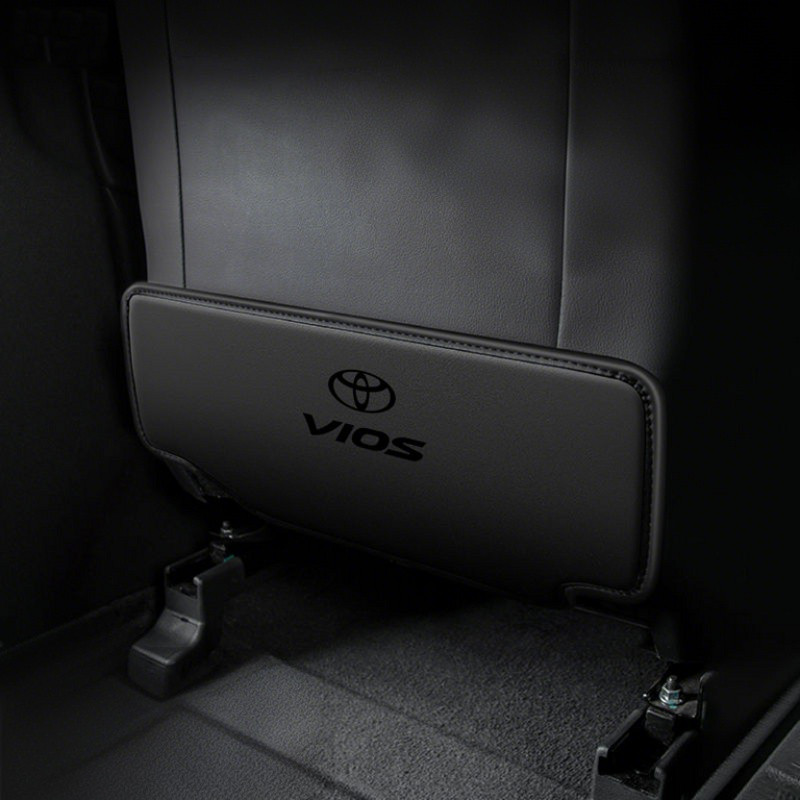 Nappa สําหรับ Toyota Vios gen3/Vios gen2/Vios gen1 ชุดแต่ง พนักพิงหนัง Anti Kick Pad Vios อุปกรณ์เสร