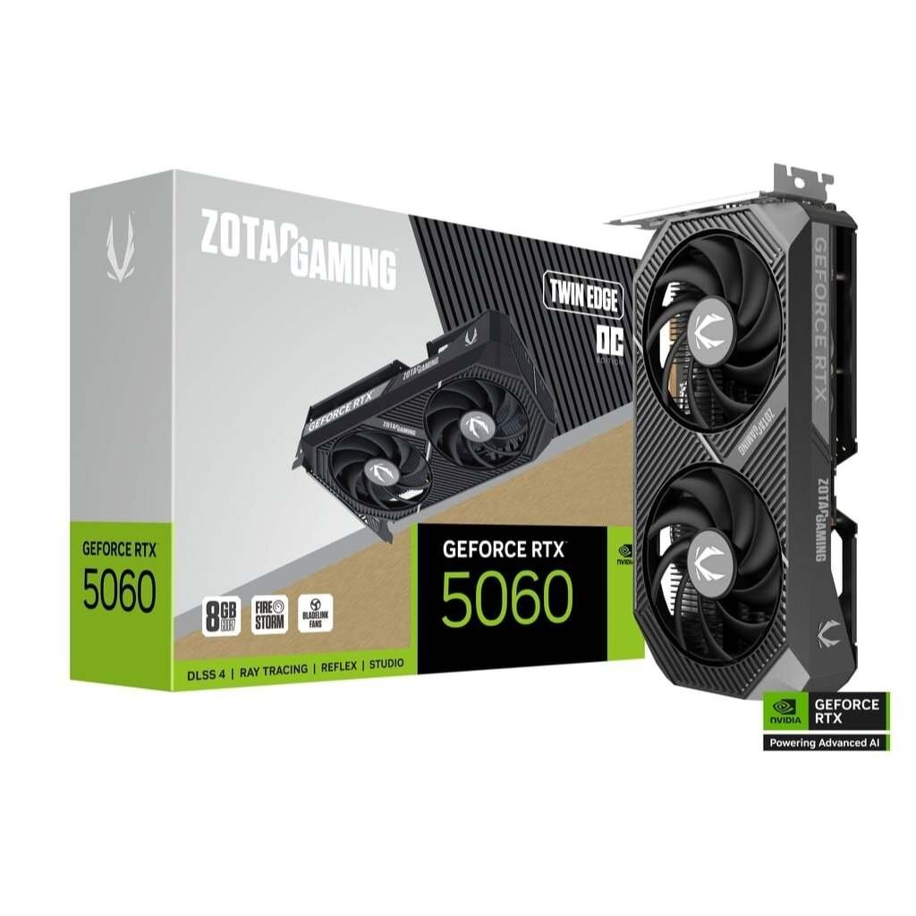 VGA ZOTAC GAMING GeForce RTX 5060 Twin Edge OC 8GB DDR7