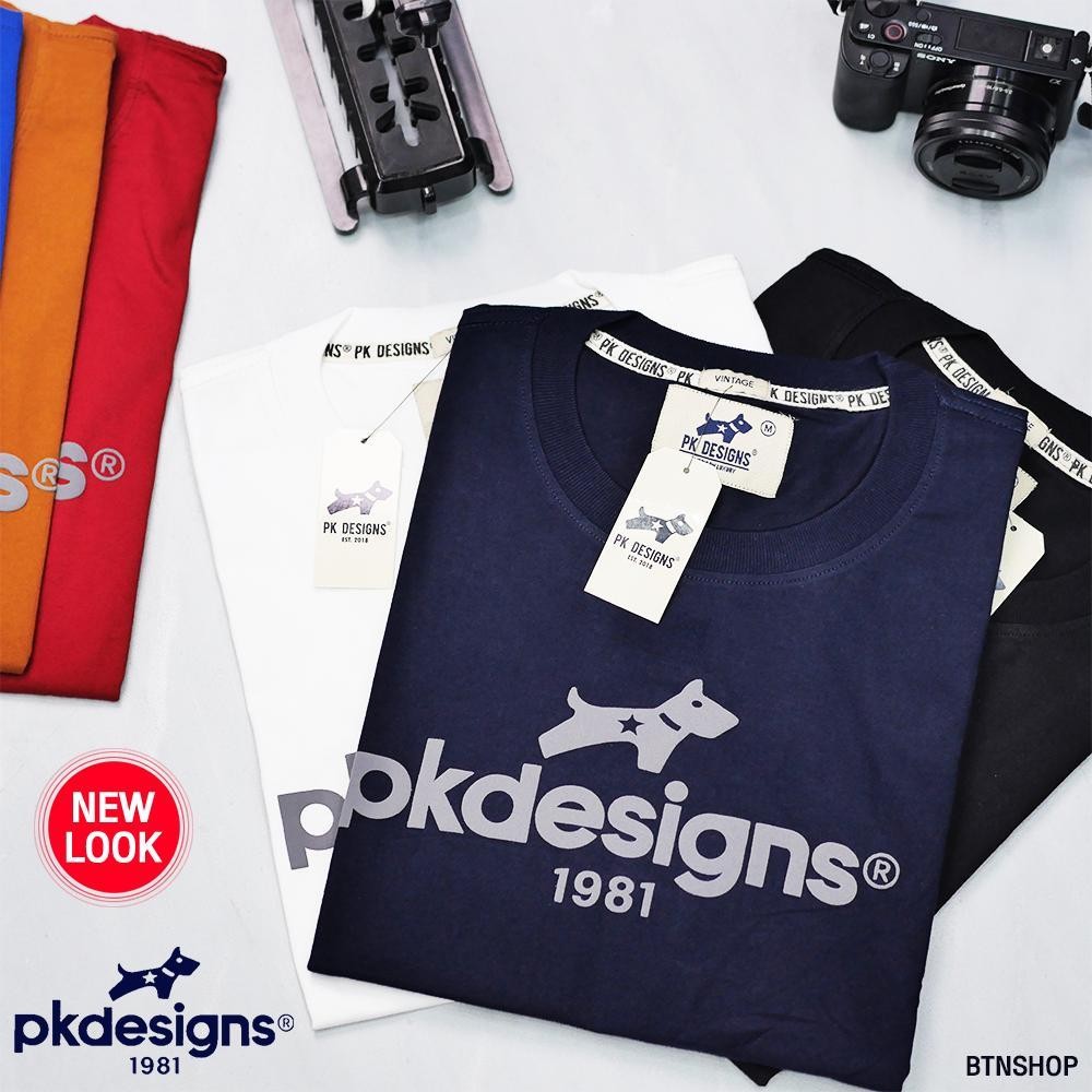 เสื้อยืด Dog Pk รุ่น Designs 1981 แขนสั้น Cotton Clothing Man ผู้ชาย ผู้หญิง