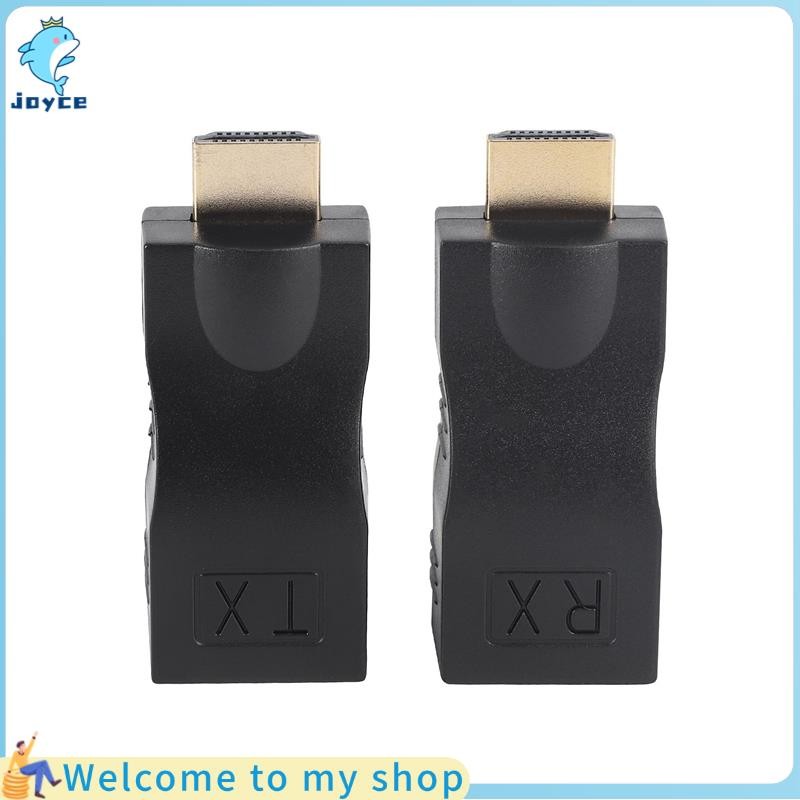 joyce4K 3D HDMI 1.4 30M Extender to RJ45 over Cat 5e/6 Network LAN Ethernet Adapter