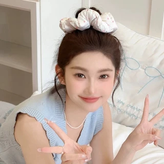 ยางรัดผม แฟชั่นมาใหม่ ผ้านุ่ม เส้นใหญ่