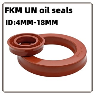 ยางฟลูออรีน UN ซีลน้ํามันเส้นผ่านศูนย์กลางภายใน 4 มม.-18 มม.…