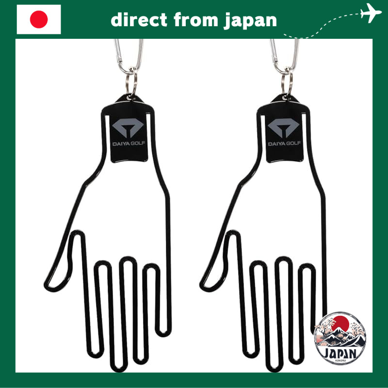 DAIYA Golf Glove Hanger 2-Pack – Breathable Glove Drying Holder, Shape-Keeping Golf Glove Organizer