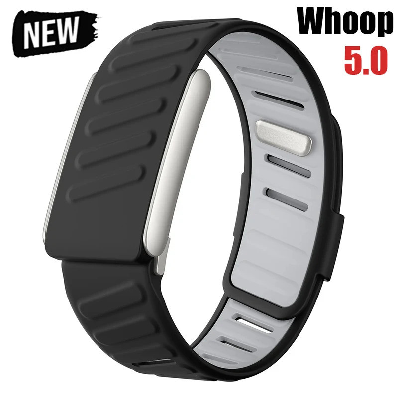 สายรัดทดแทนวงปรับได้นุ่มพิเศษเข้ากันได้กับ Whoop 5.0 และ Whoop 4.0 เครื่องวัดอัตราการเต้นของหัวใจ