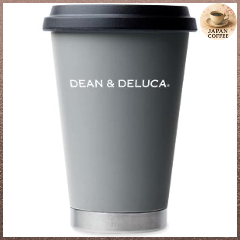 DEAN & DELUCA Insulated Tumbler - Charcoal Gray 350ml