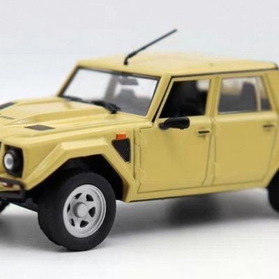 1/43 รถโลหะผสม Lamborghini LM002 1986 SUV รถออฟโรดโมเดลของเล่น Limited Collection Out of Print Model