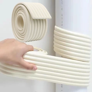 1/2/3Rolls Window Sill แถบยามขอบโต๊ะ / เทปกันชนโฟมนิรภัย / กันชนแบบนุ่มป้องกันเด็กเด็กวัยหัดเดิน