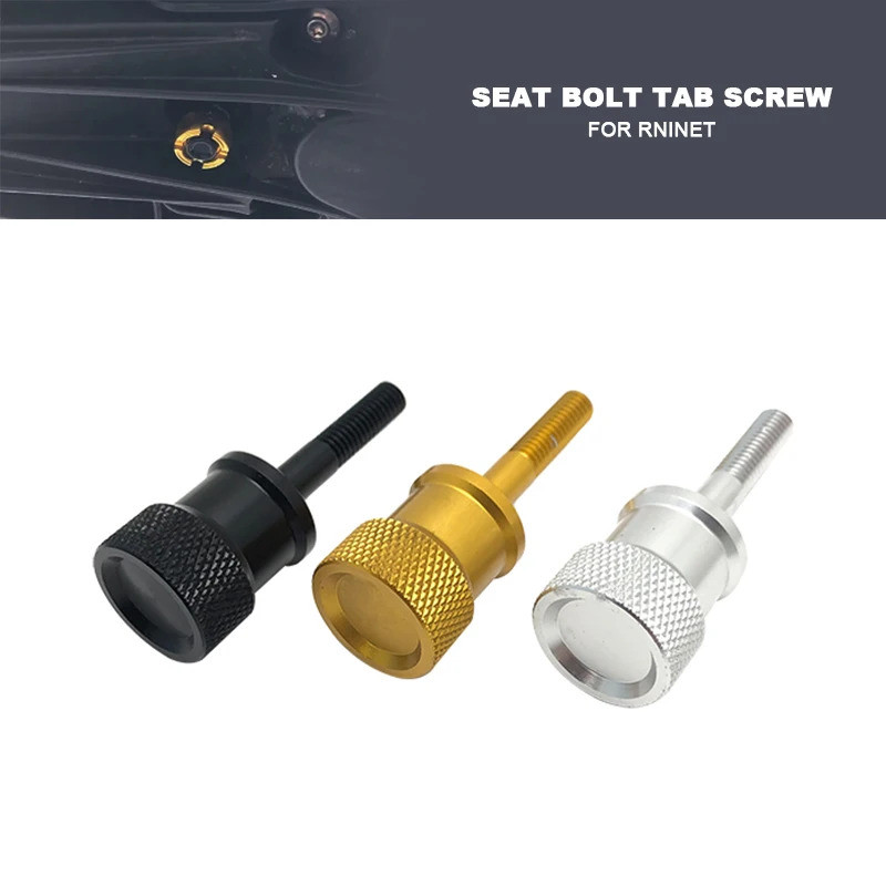 FS สําหรับ BMW R9T RNineT CNC Seat Bolt Tab สกรู Quick Release Removal Rninet Pure Racer Scrambler U
