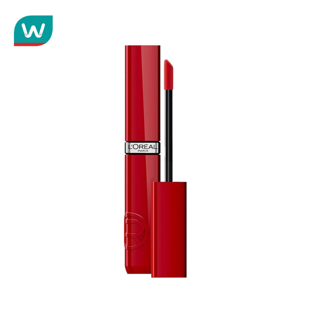 L'Oreal Makeup ลอรีอัล เมคอัพ อินฟอลลิเบิล แลค รีซิสแทนซ์ ลิป 4มล. 420