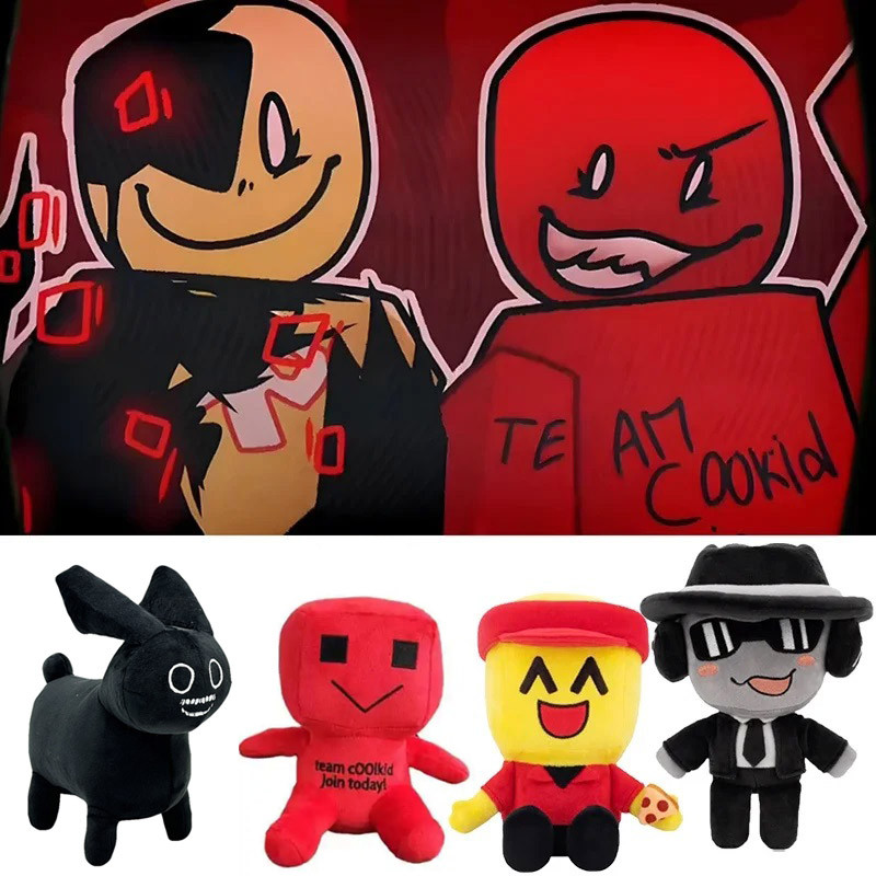 ร้อน Forsaken Gubby ตุ๊กตาอะนิเมะ Pizzaman Chance Man Plushie น่ารักการ์ตูนตุ๊กตาตุ๊กตา Soft Room De