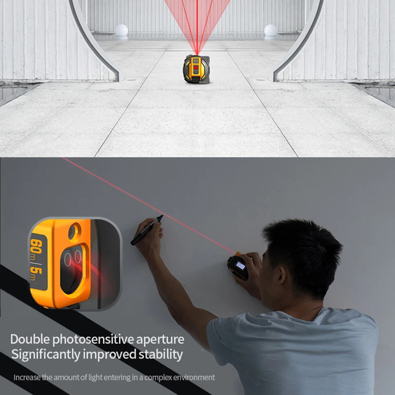 SNDWAY SW-TM40 TM60 Digital Rangefinder Laser Tape วัด Professional Range Finder เครื่องวัดระยะเลเซอร์ 2 in 1 ไม้บรรทัดไฟฟ้า ราคา ถูกที่สุด ดีลบีเคเค แกลเลอรีภาพที่ 9