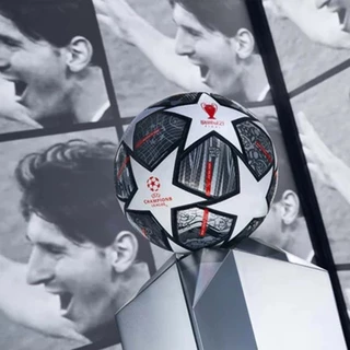 ยูฟ่าแชมเปียนส์ลีก ฟุตบอลเบอร์ 5 Soccerballลูกฟุตบอลหนัง PU ฟุตบอล