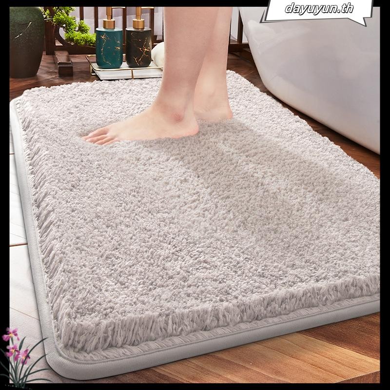 Comely พรมเช็ดเท้า หนา ดูดซับน้ําได้ดี กันลื่น ขนาด 60x90 ซม. 50x80 ซม.