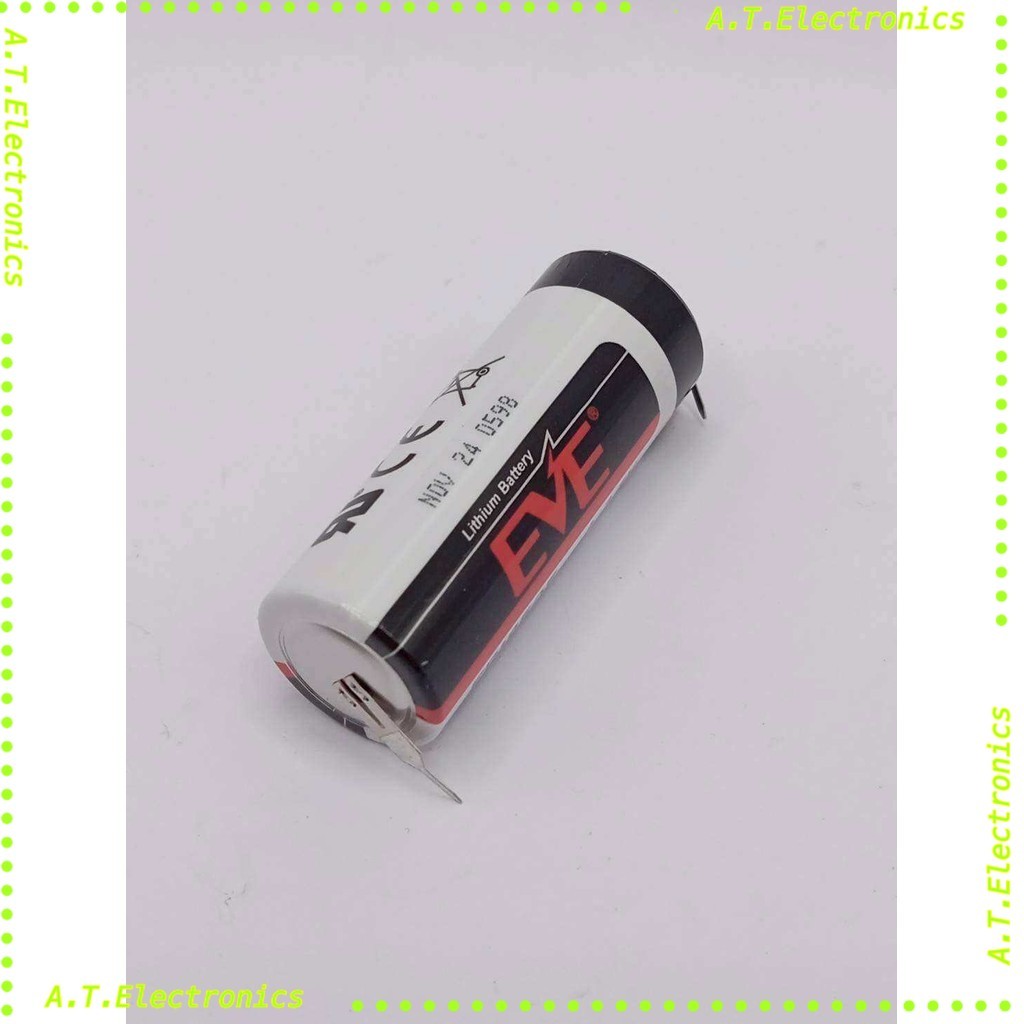 พร้อมส่ง! CR17450 ER17450 EVE มีขา 17450 แบตเตอรี่ CR17450 ER17450 EVE มีขา สินค้าถ่ายจากงานจริงของท