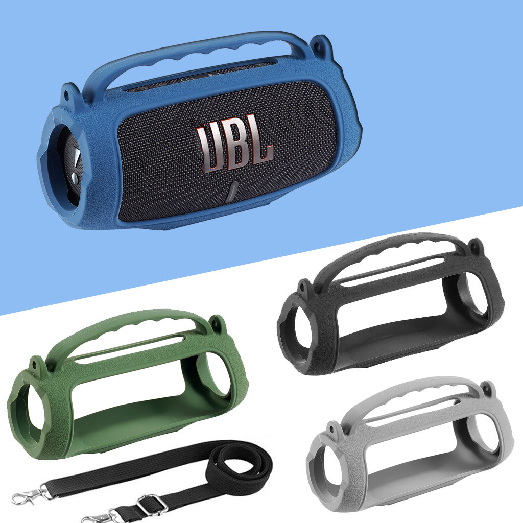 สําหรับ JBL Charge 5 ลําโพงบลูทูธแบบพกพาซิลิโคนฝาครอบกรณีป้องกันกระเป๋าถือสําหรับ JBL Charge 5 อุปกรณ์เสริมลําโพง (NOT F
