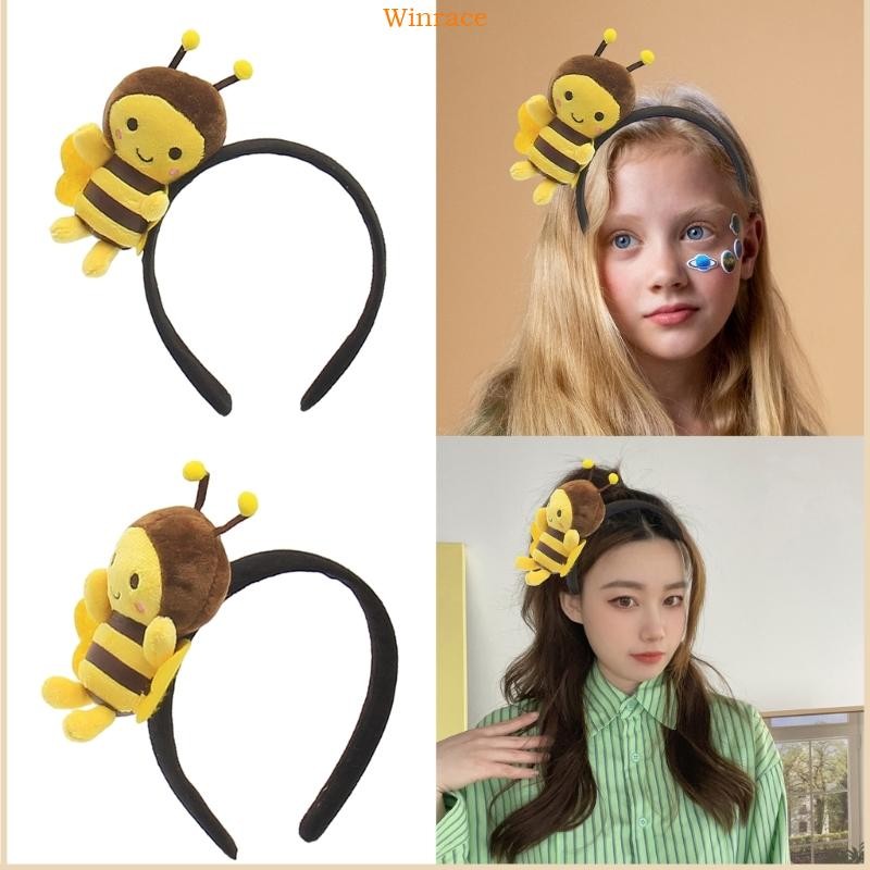 WRC แฟชั่นน่ารัก Hairband ลายผึ้งน่ารัก สำหรับคอสเพลย์และปาร์ตี้