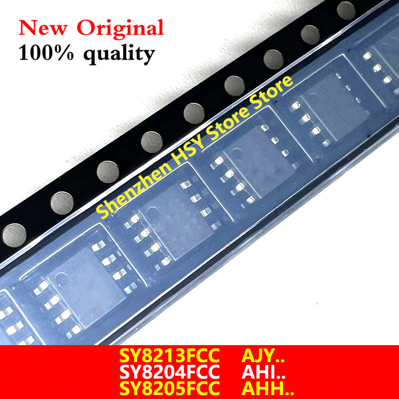 (5 ชิ้น) SY8213FCC SY8213 AJY ใหม่ 100%.. SY8204FCC SY8204 AHI..  SY8205FCC SY8205 AHH. sop-8 ชิปเซ็