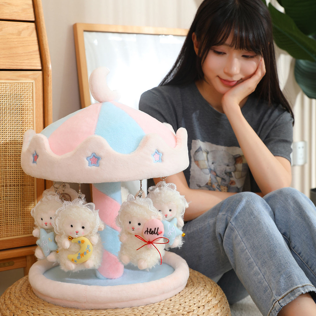 ตุ๊กตาน่ารักหมุนยืนแสดงผ้าฝ้ายตุ๊กตาแต่งตัวของขวัญจัดเก็บ - รูปที่ 6